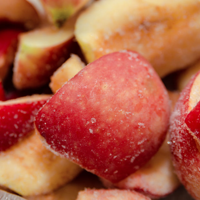 Как се замразяват ябълки
