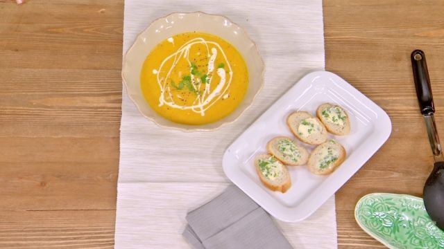 Крем-супа от моркови и джинджифил